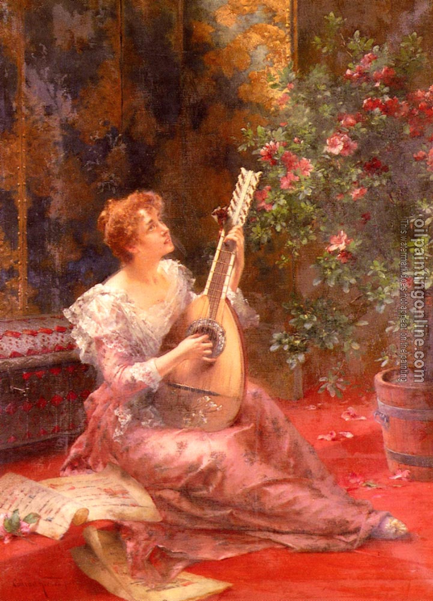 Conrad Kiesel - The Lute Player